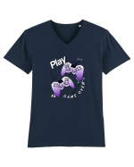 Play / Game Over Tricou mânecă scurtă guler V Bărbat Presenter