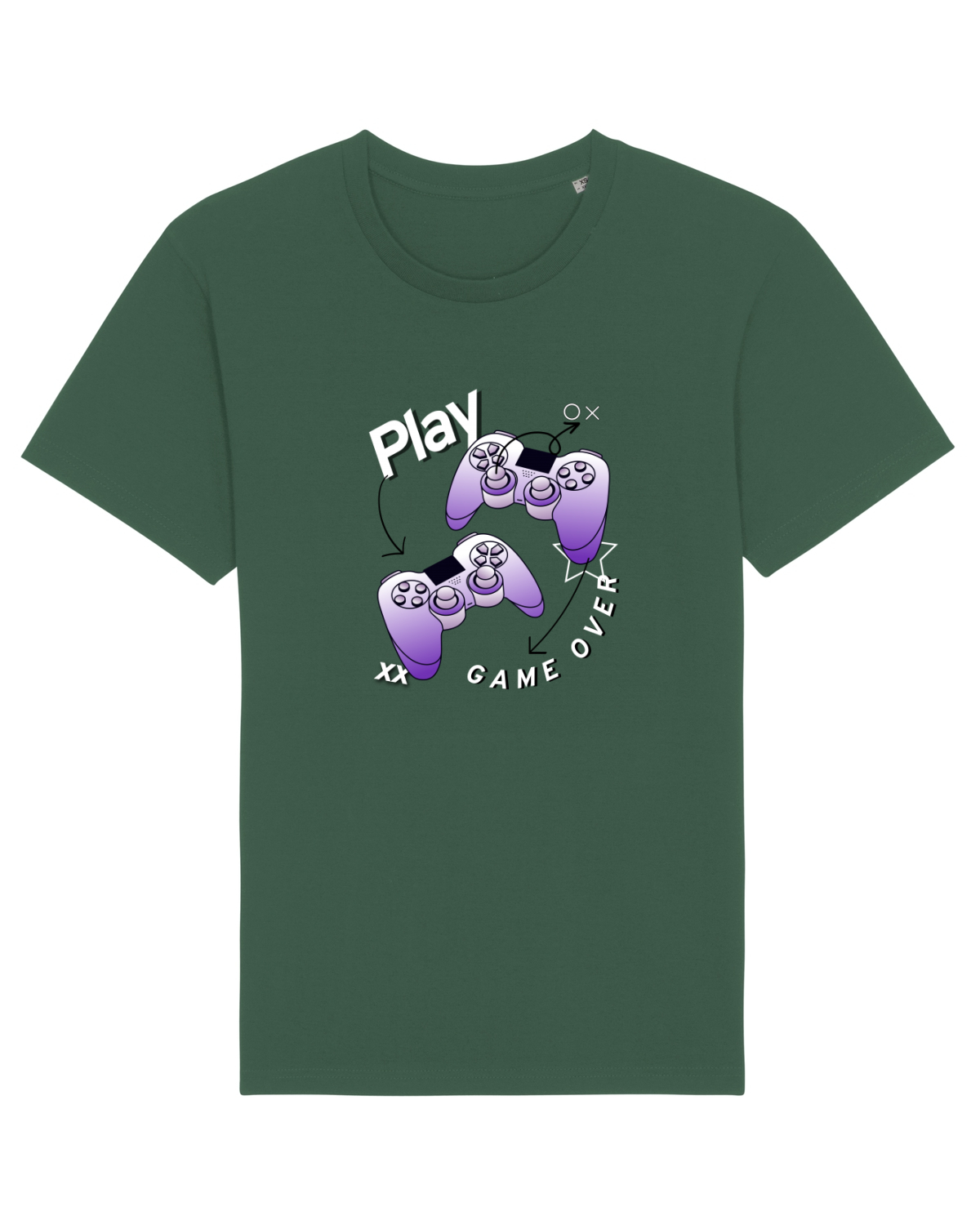 Tricou mânecă scurtă Unisex Rocker Bottle Green