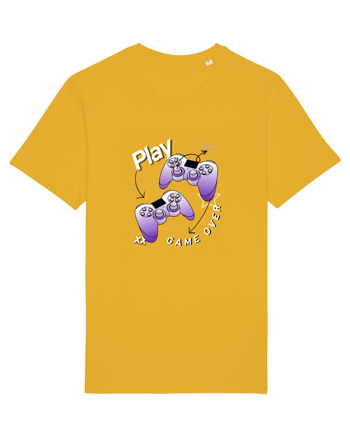 Tricou mânecă scurtă Unisex Rocker Spectra Yellow