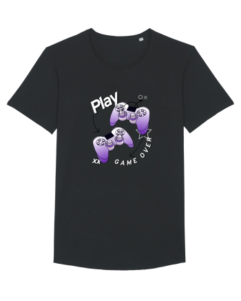 Play / Game Over Black