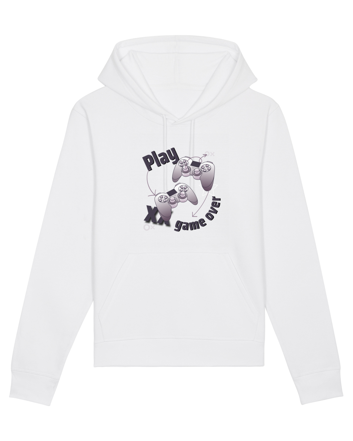 Hanorac Unisex Drummer White