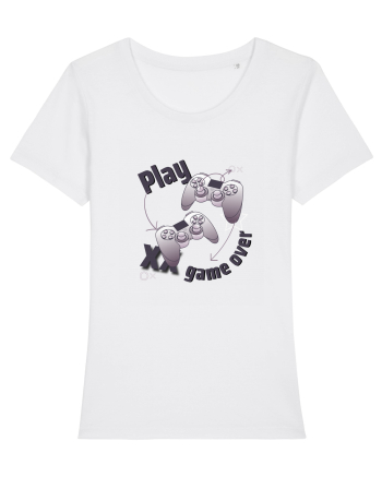 Play / Game Over White