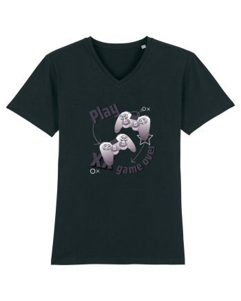 Play / Game Over Black