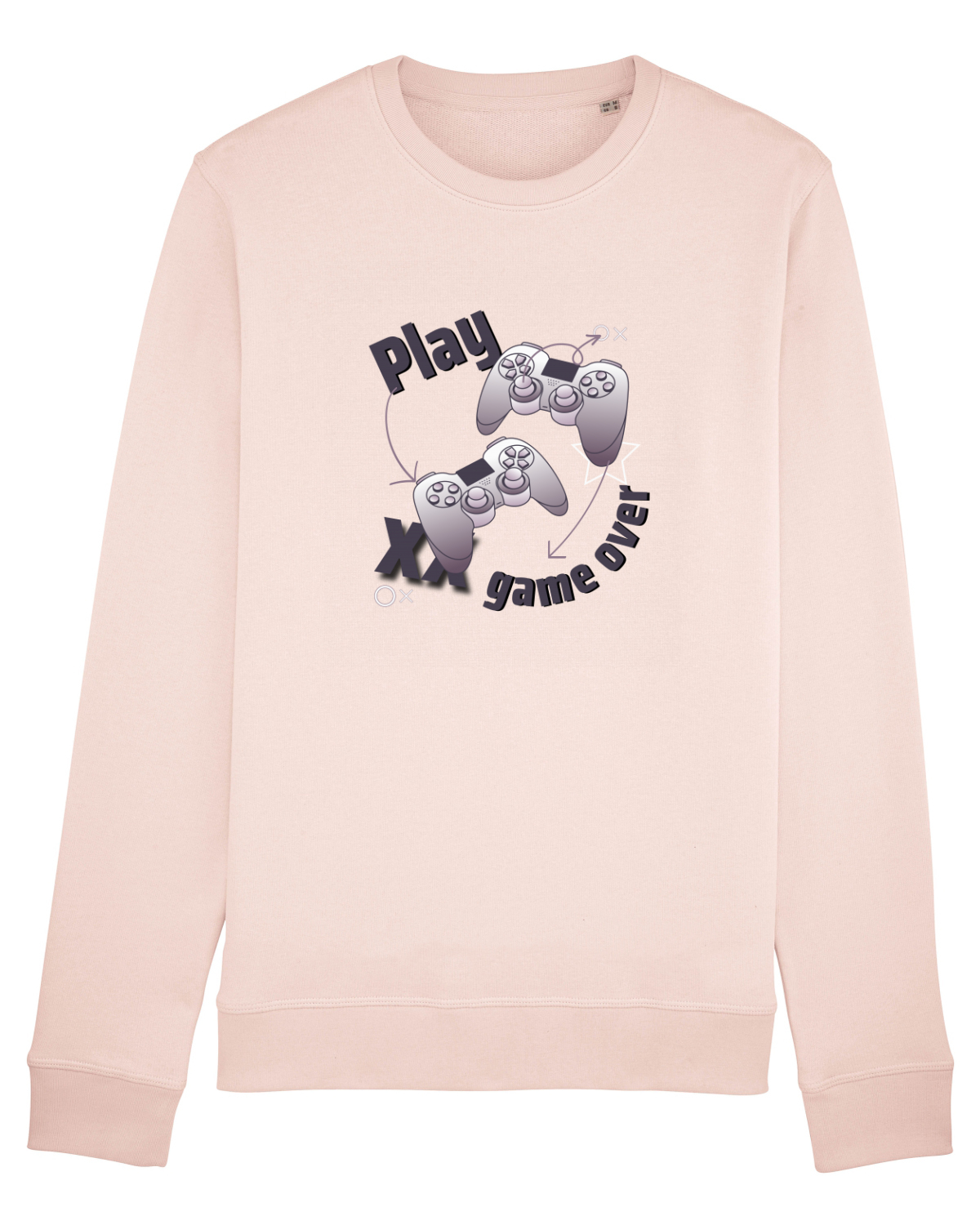 Bluză mânecă lungă Unisex Rise Candy Pink