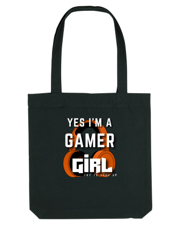 Ye I Am A Gamer Girl Black