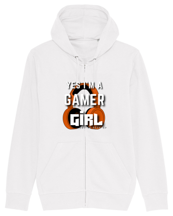Ye I Am A Gamer Girl White