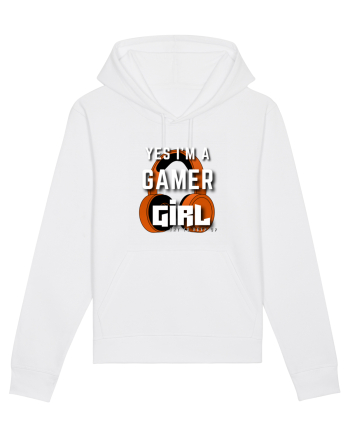 Ye I Am A Gamer Girl White
