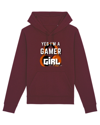 Ye I Am A Gamer Girl Burgundy