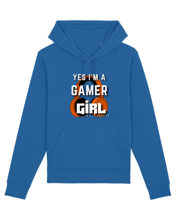 Ye I Am A Gamer Girl Royal Blue