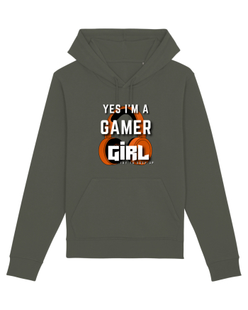 Ye I Am A Gamer Girl Khaki