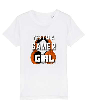 Ye I Am A Gamer Girl White