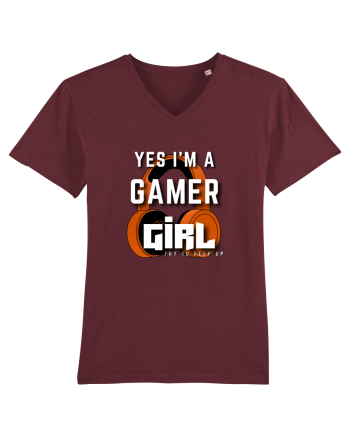 Ye I Am A Gamer Girl Burgundy