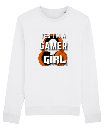 Ye I Am A Gamer Girl White