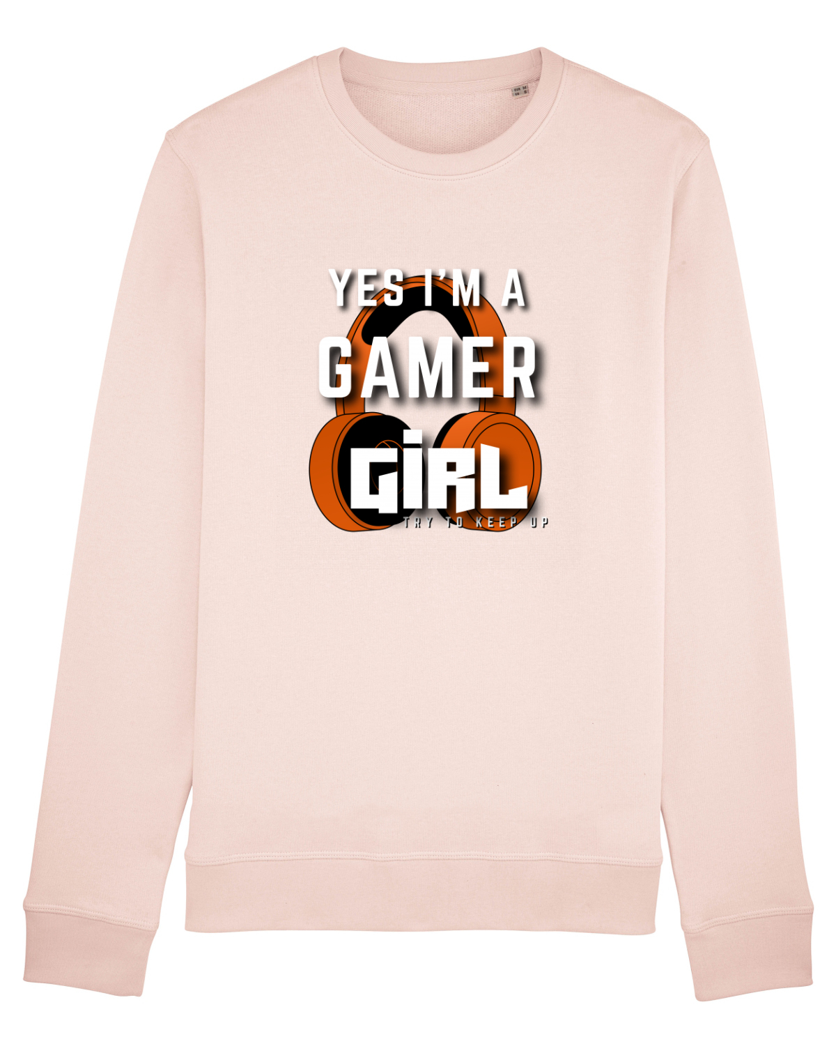 Bluză mânecă lungă Unisex Rise Candy Pink