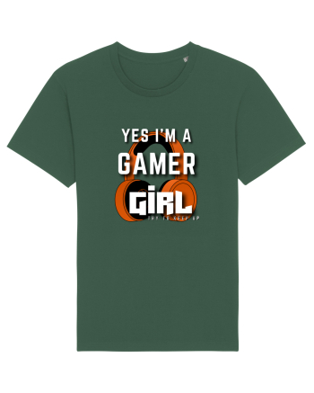 Ye I Am A Gamer Girl Bottle Green
