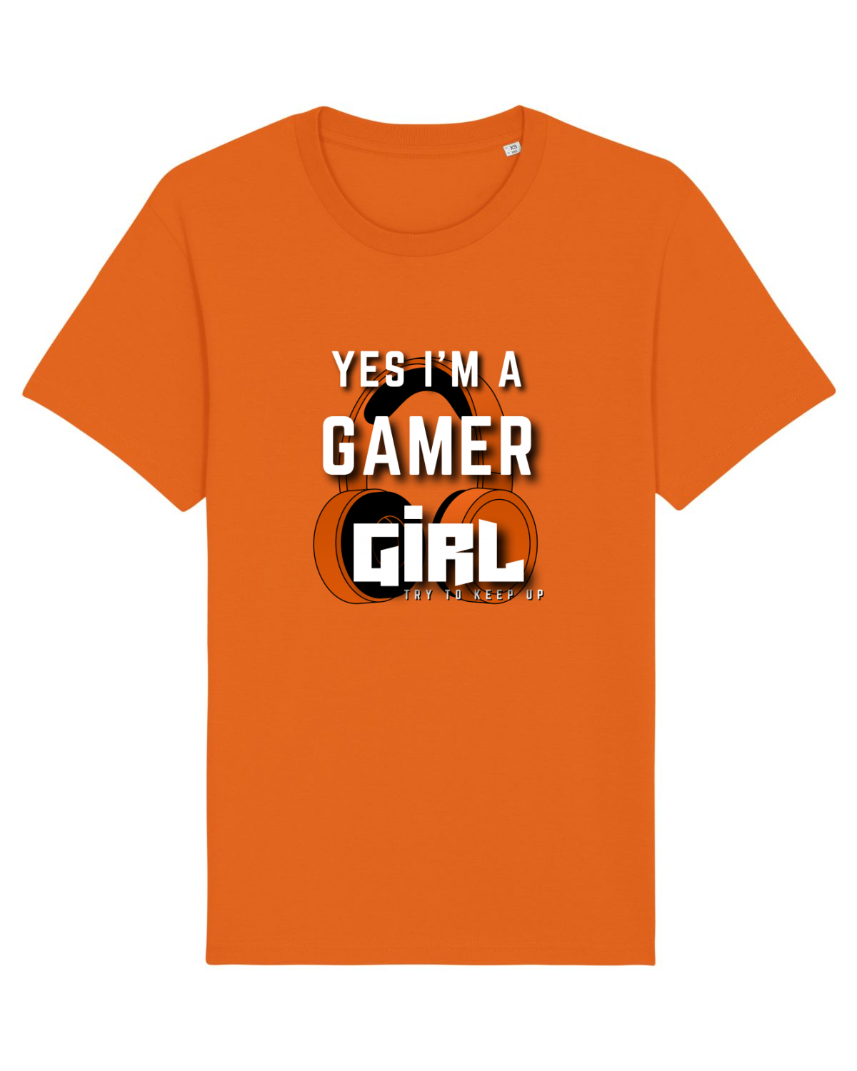 Tricou mânecă scurtă Unisex Rocker Bright Orange