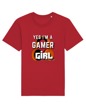 Ye I Am A Gamer Girl Red