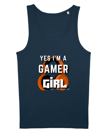 Ye I Am A Gamer Girl Navy