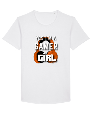 Ye I Am A Gamer Girl White