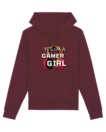 Ye I Am A Gamer Girl Burgundy