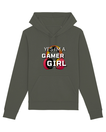 Ye I Am A Gamer Girl Khaki