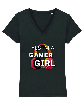 Ye I Am A Gamer Girl Black