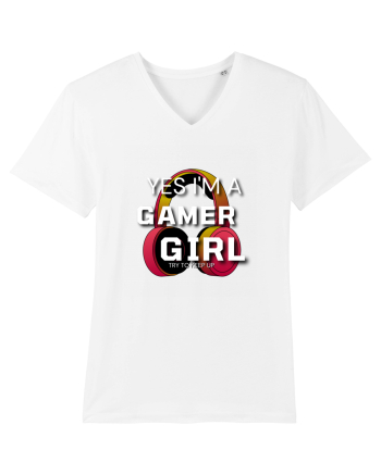 Ye I Am A Gamer Girl White