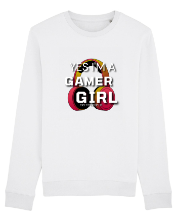 Ye I Am A Gamer Girl White