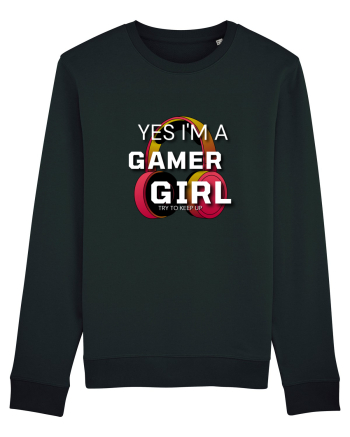 Ye I Am A Gamer Girl Black