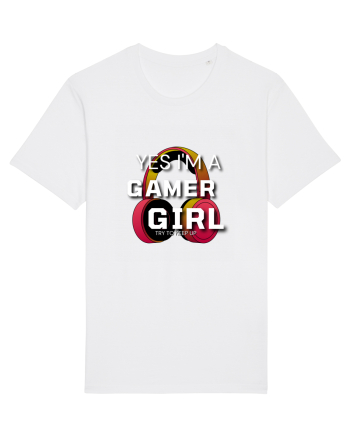 Ye I Am A Gamer Girl White