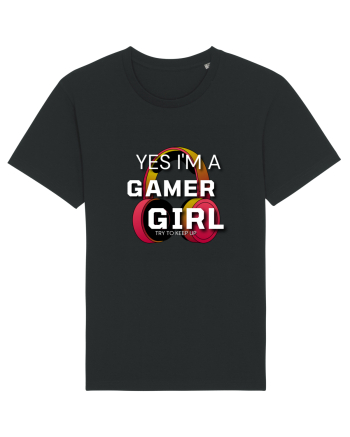 Ye I Am A Gamer Girl Black