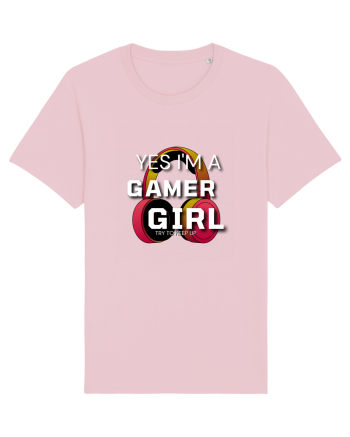 Ye I Am A Gamer Girl Cotton Pink