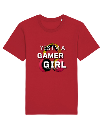 Ye I Am A Gamer Girl Red