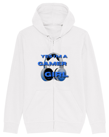 Ye I Am A Gamer Girl White