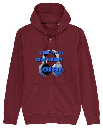 Ye I Am A Gamer Girl Burgundy