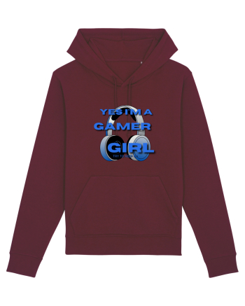 Ye I Am A Gamer Girl Burgundy