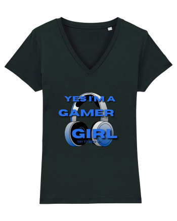 Ye I Am A Gamer Girl Black