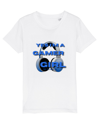Ye I Am A Gamer Girl White