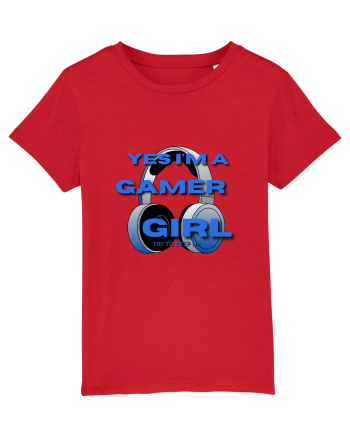 Ye I Am A Gamer Girl Red