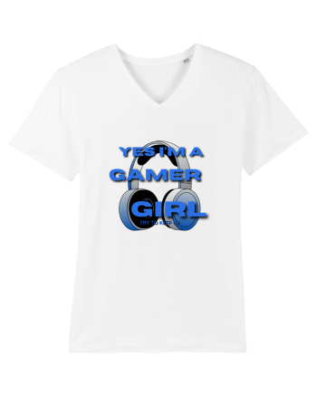 Ye I Am A Gamer Girl White