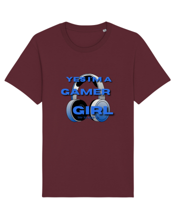 Ye I Am A Gamer Girl Burgundy