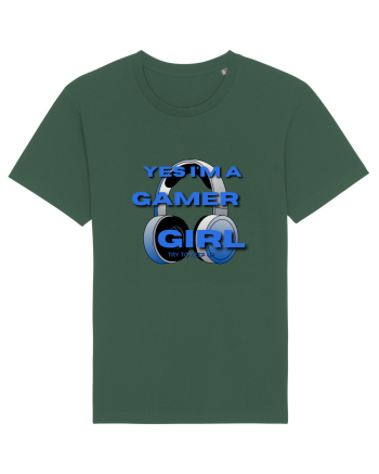 Ye I Am A Gamer Girl Bottle Green