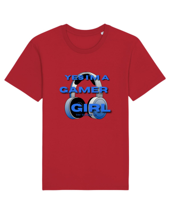 Ye I Am A Gamer Girl Red