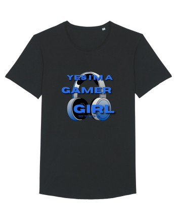 Ye I Am A Gamer Girl Black