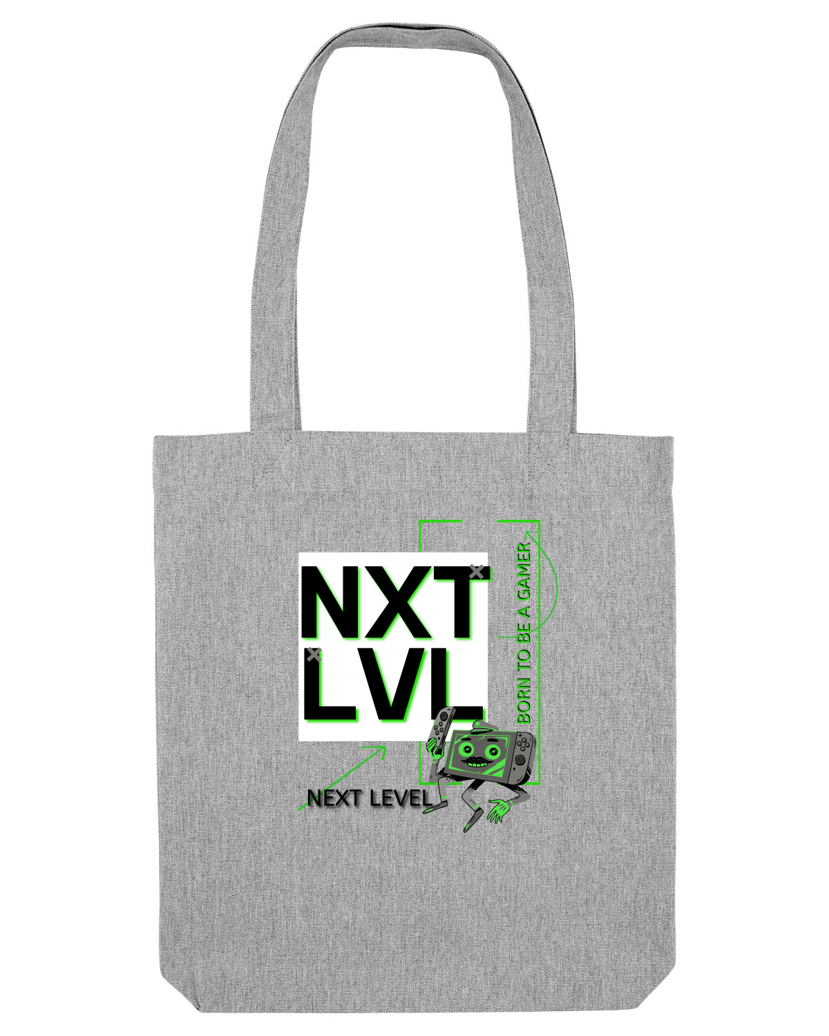 Sacoșă textilă Heather Grey