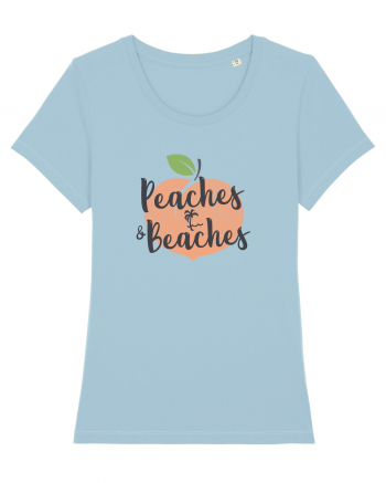 Peaches & Beaches Sky Blue