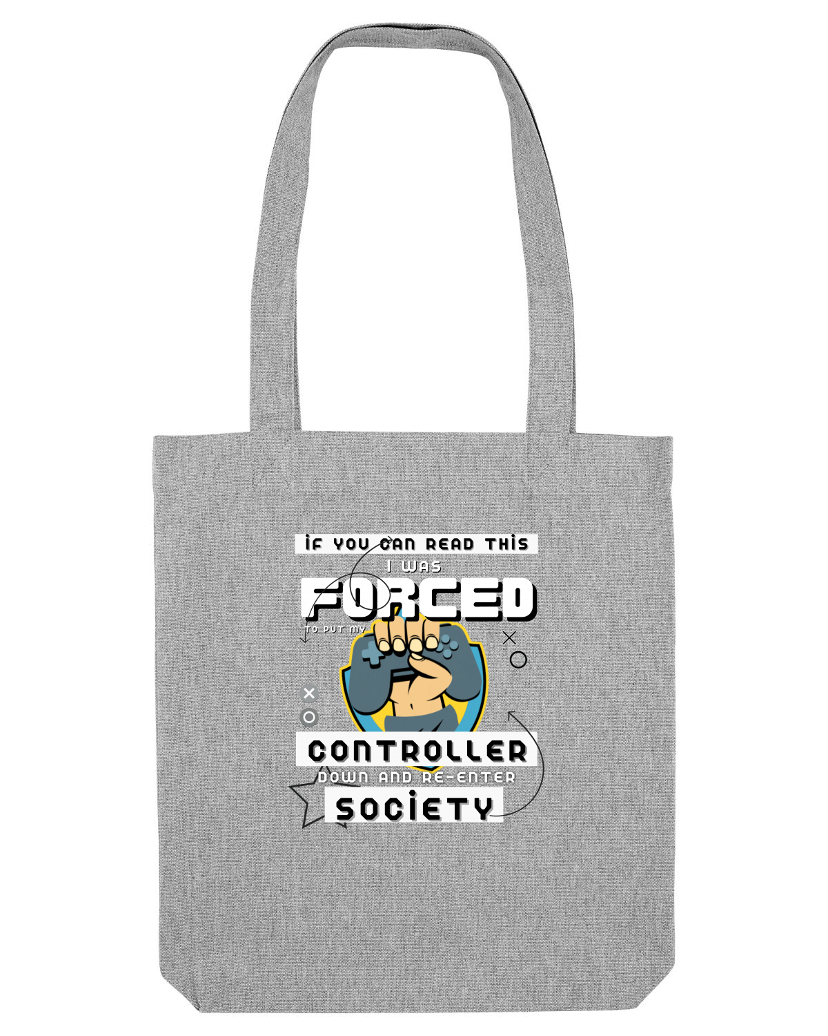 Sacoșă textilă Heather Grey