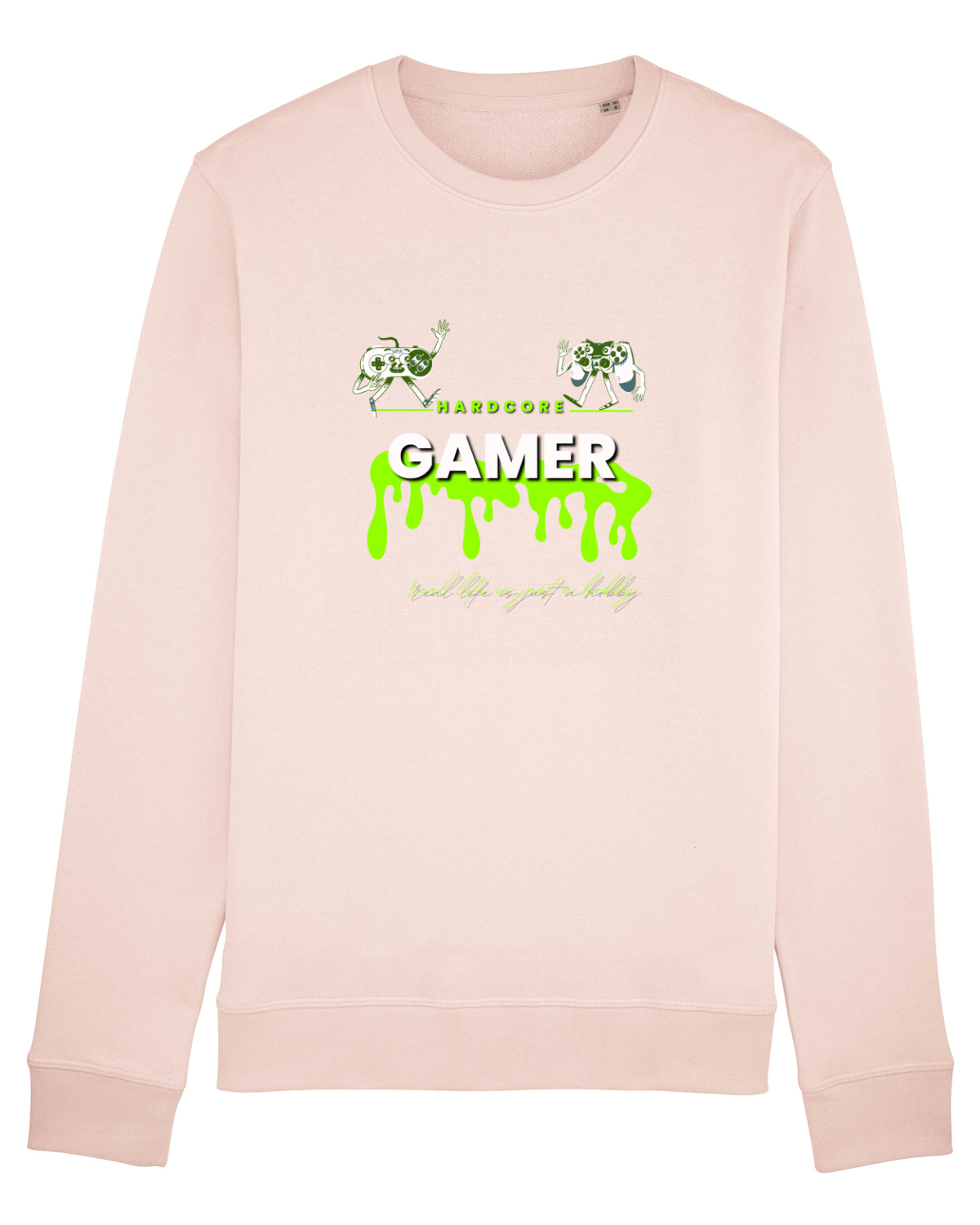Bluză mânecă lungă Unisex Rise Candy Pink