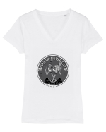 Level Up  Tricou mânecă scurtă guler V Damă Evoker