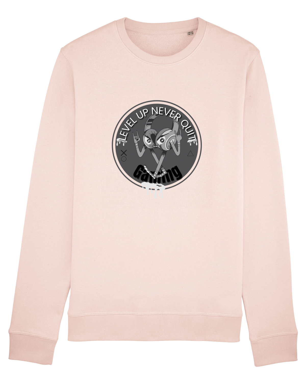Bluză mânecă lungă Unisex Rise Candy Pink